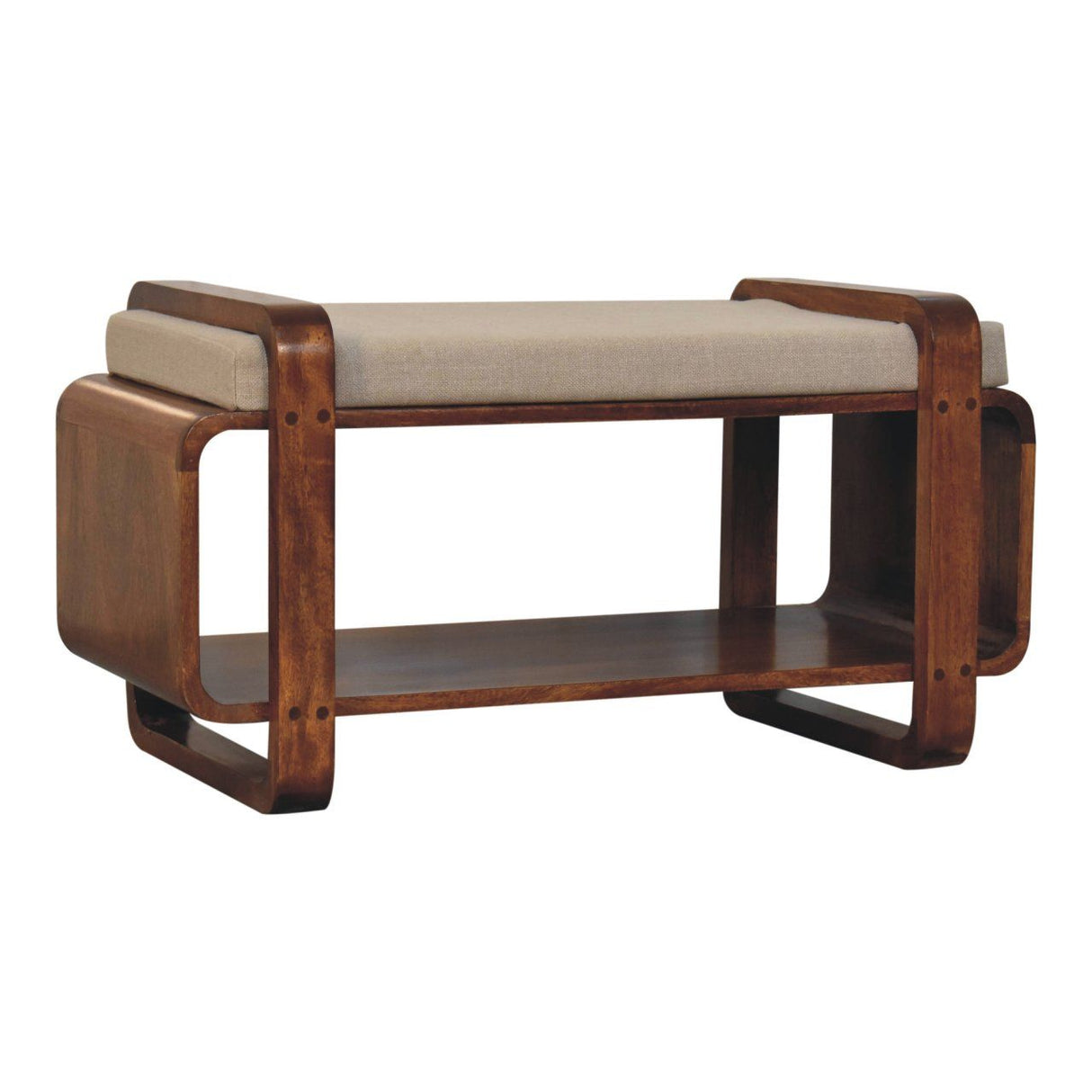 Loop Bench - Chestnut by Couch.com