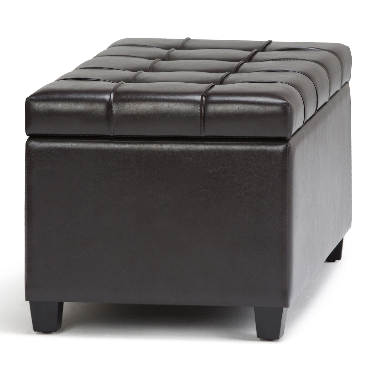 Sienna - Upholstered Storage Ottoman Bench by Couch.com