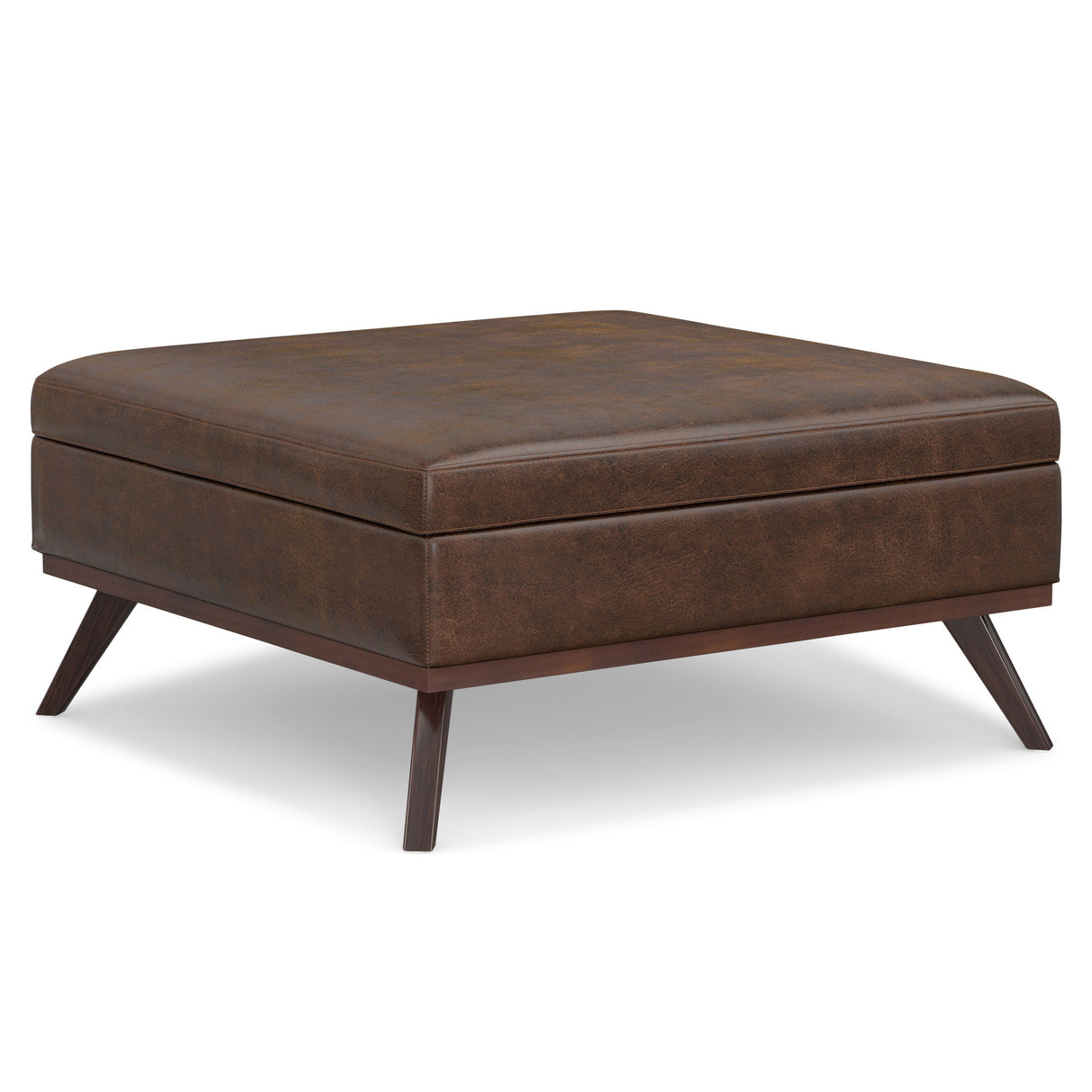 Owen - Multifunctional Square Coffee Table Storage Ottoman by Couch.com
