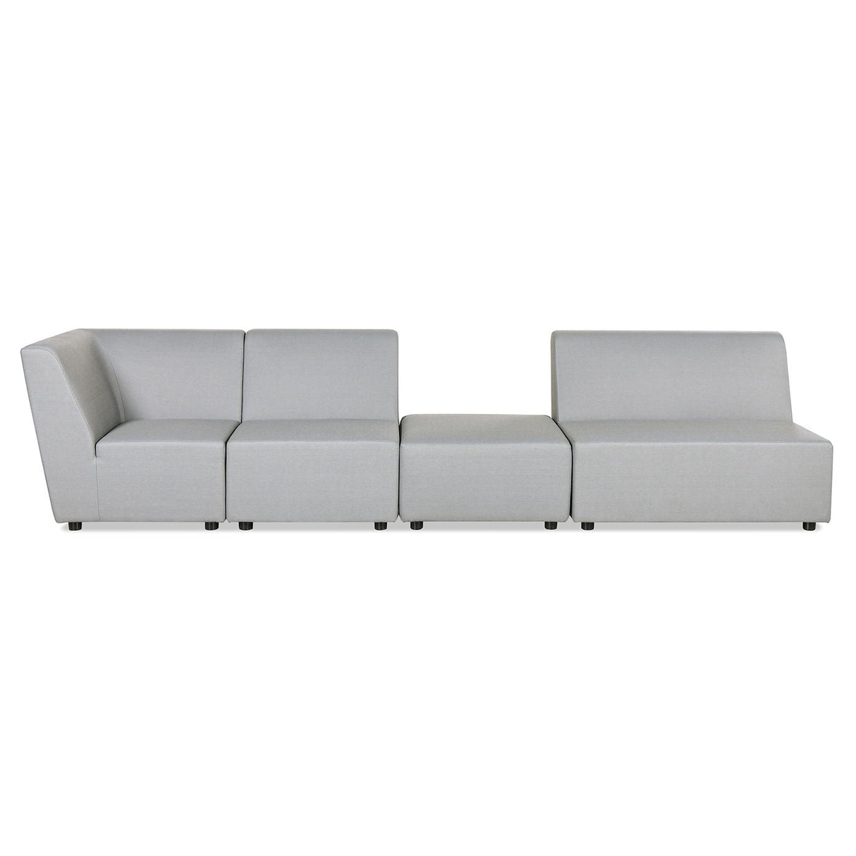Cleo - Modular Upholstered Deep Seating Patio Armless Loveseat by Couch.com