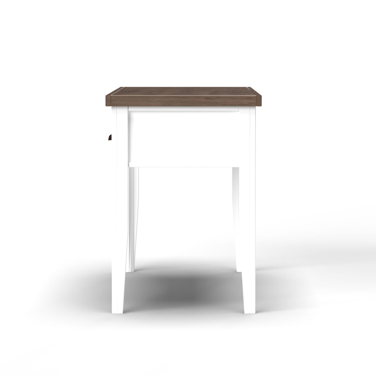Hampton - Writing Desk - Jasmine Whitewash / Barnwood by Couch.com