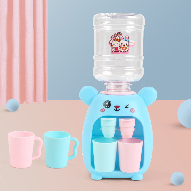 Cute Rabbit Little Yellow Duck Children's Simulation Water Dispenser Mini