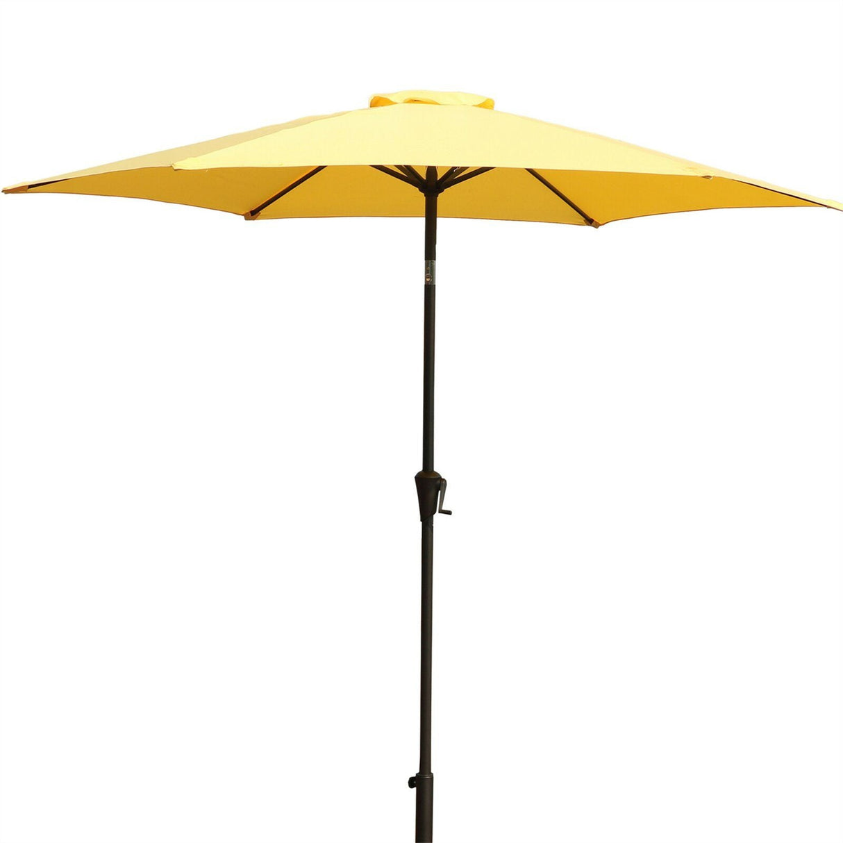 8.8' Outdoor Aluminum Patio Umbrella With 42 Pound Round Resin Umbrella Base by Couch.com