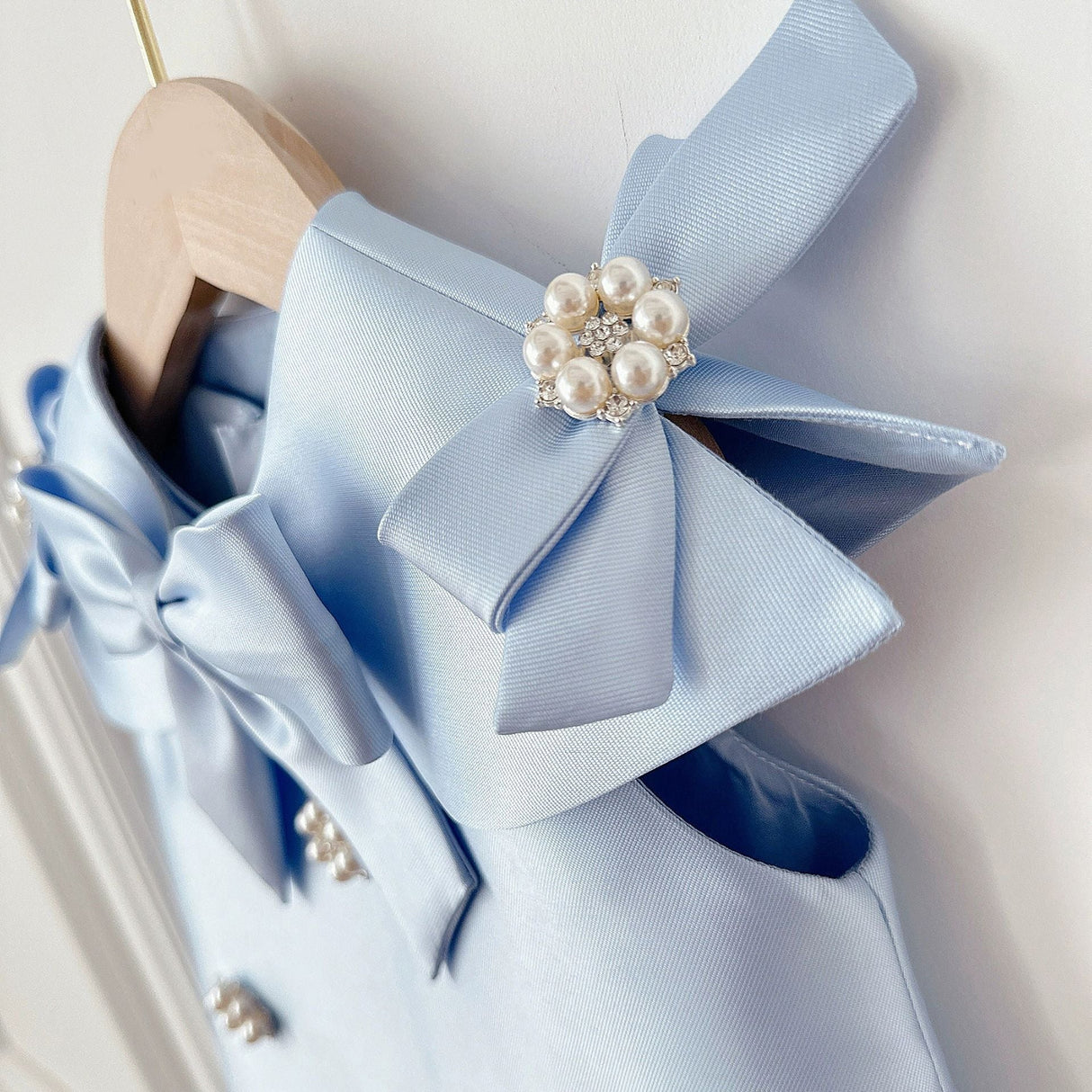 High-end Children Host Costume For Piano Performance