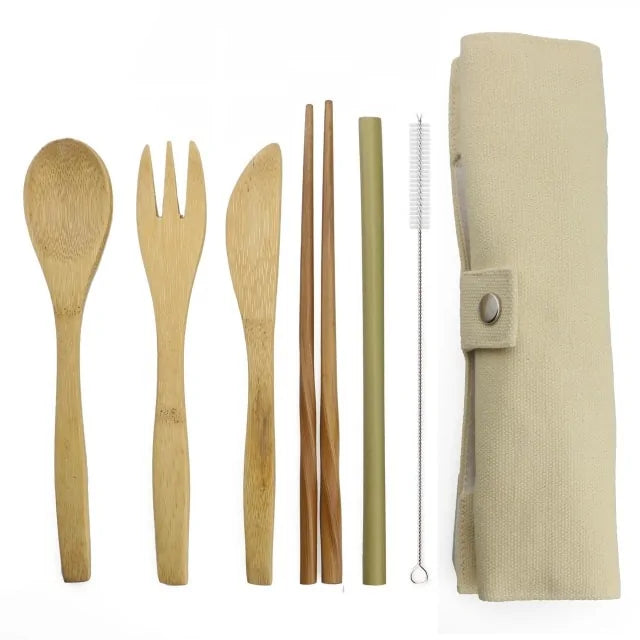 Luxury Wooden Cutlery Set