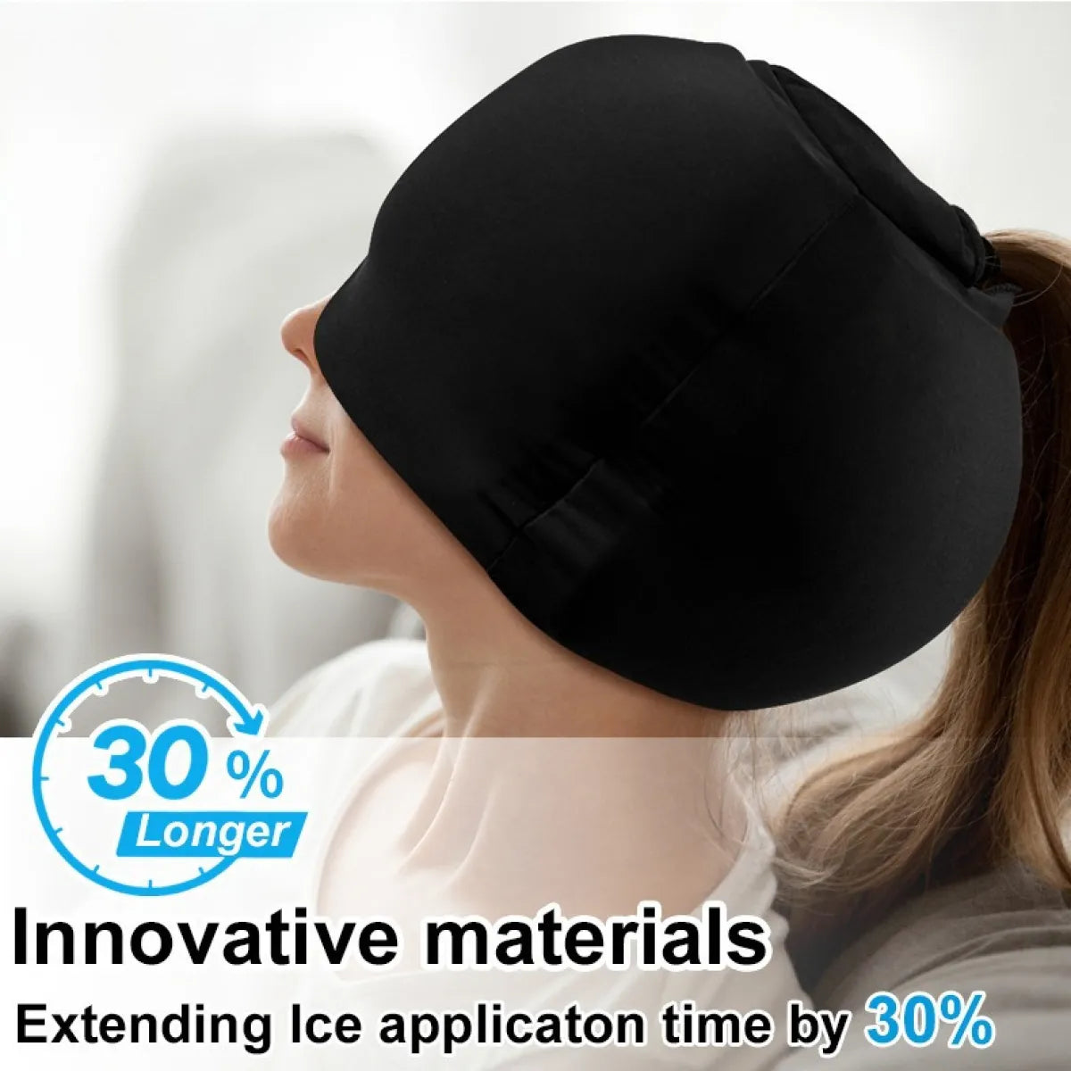 Hydrogel Ice Compress Head Cover
