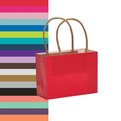 8"x5" Kraft Paper Bags - 12ct