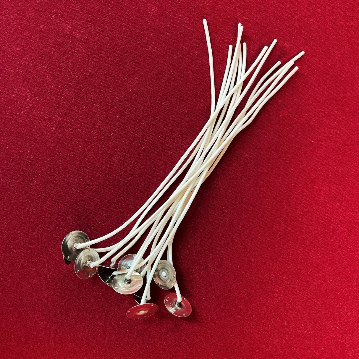 Custom Square Braid Wick Builder Custom Lengths with Beeswax Coating