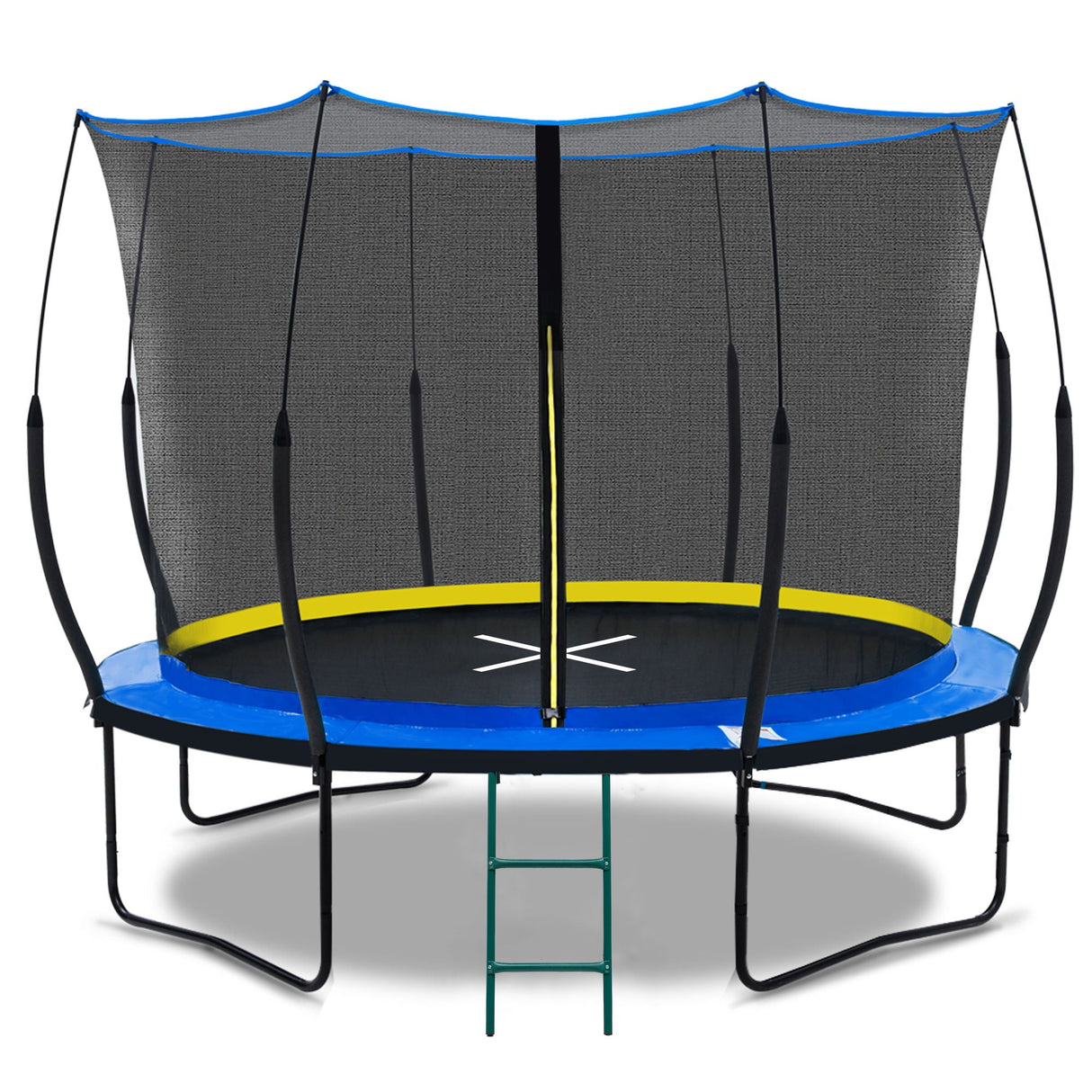 10 Ft Trampoline Inner Safety Net Elastic Ropes Version - Blue by Couch.com