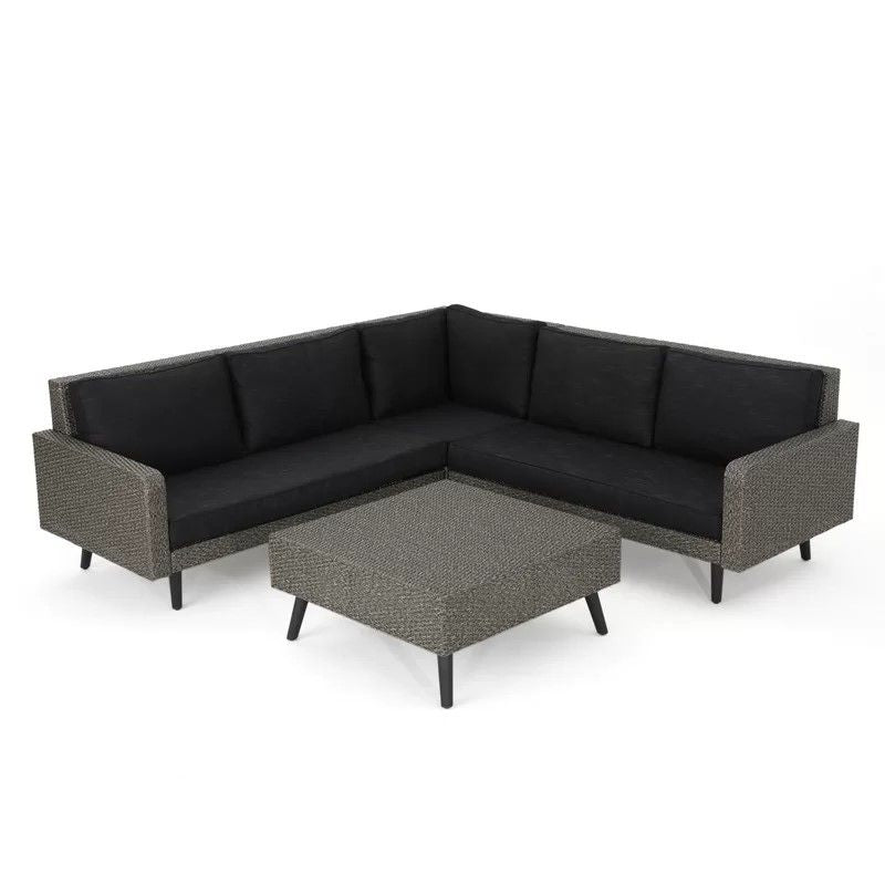 Tahiti - Sofa Set - Black by Couch.com