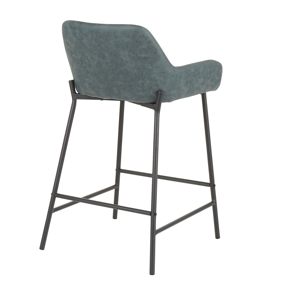 Daniella - Industrial Fixed Height Counter Stool (Set of 2) by Couch.com