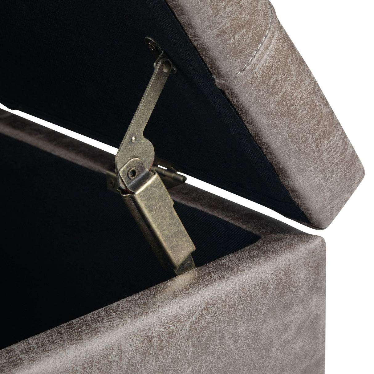 Harrison - Upholstered Coffee Table Storage Ottoman by Couch.com