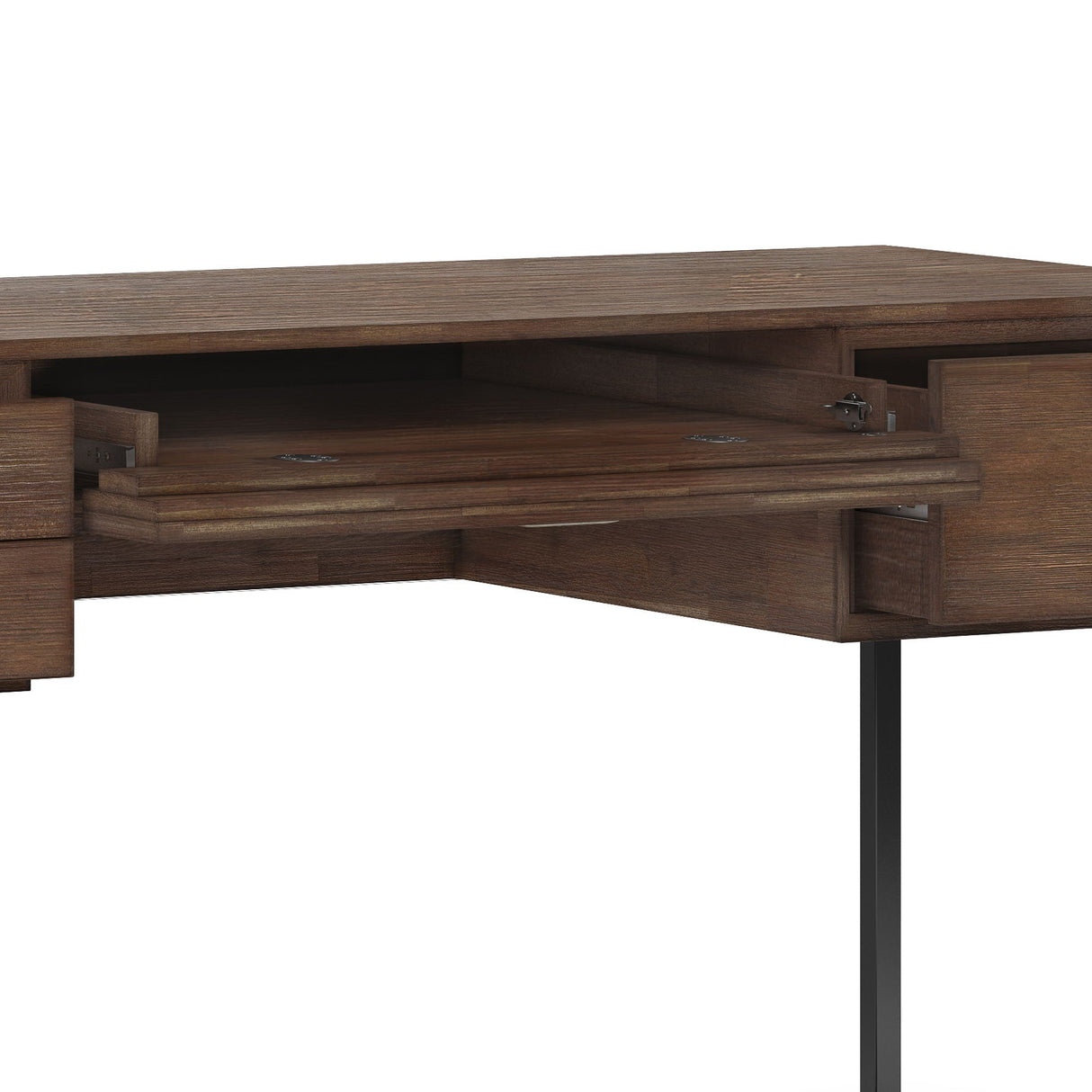 Richmond - Desk - Rustic Natural Aged Brown by Couch.com