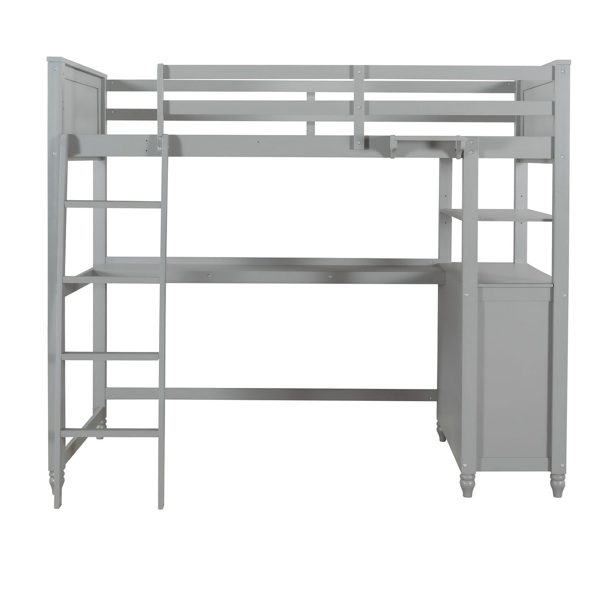 Loft Bed With Drawers With Desk And Shelves by Couch.com