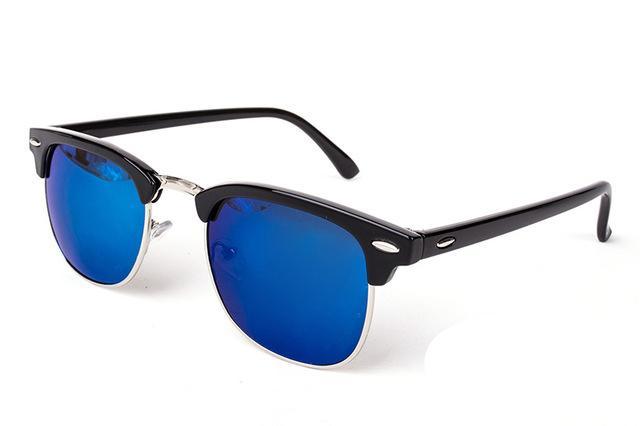Luxury Popular Famous Retro Semi-Rimless Brand Designer Sunglasses For Women and Men Polarized Classic Oculos De Sol Gafas Retro EyeglassesWith UV400 Sunglasses