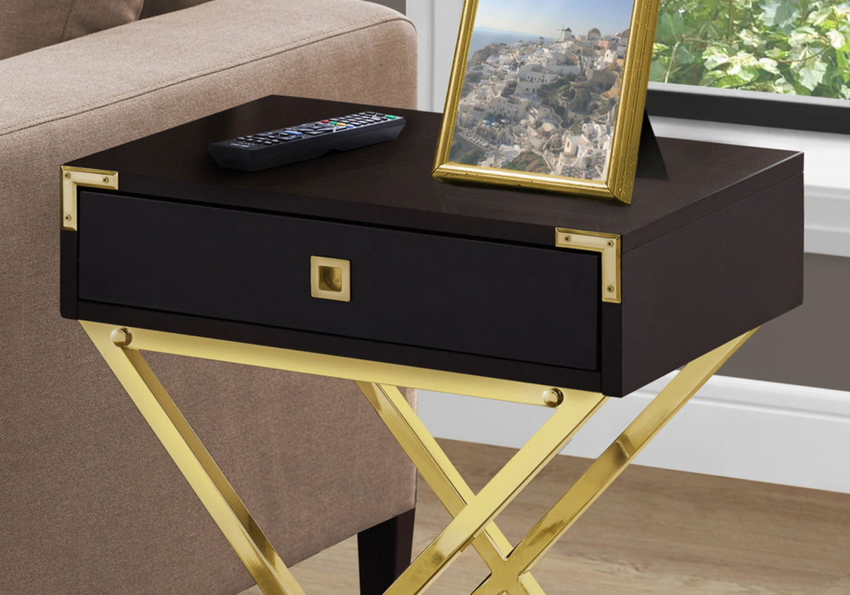 Accent Side Table, Storage Drawer, Stylish Design Contemporary & Modern by Couch.com