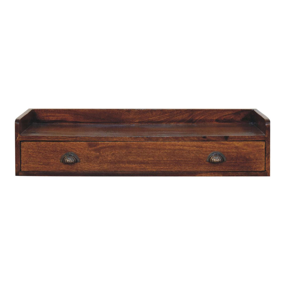 Belmont - Wall Mounted Console Shelf - Chestnut by Couch.com