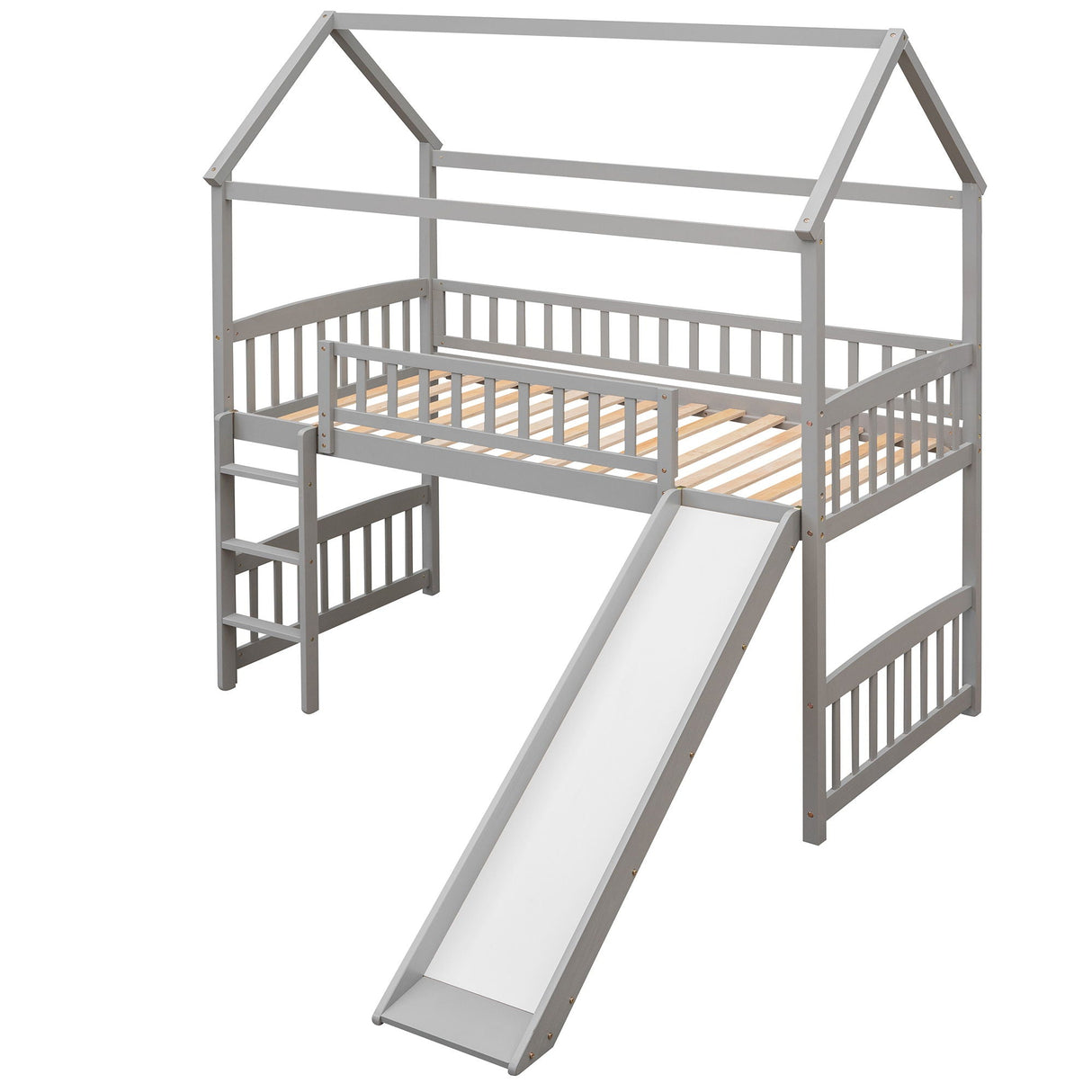 Loft Bed With Slide by Couch.com