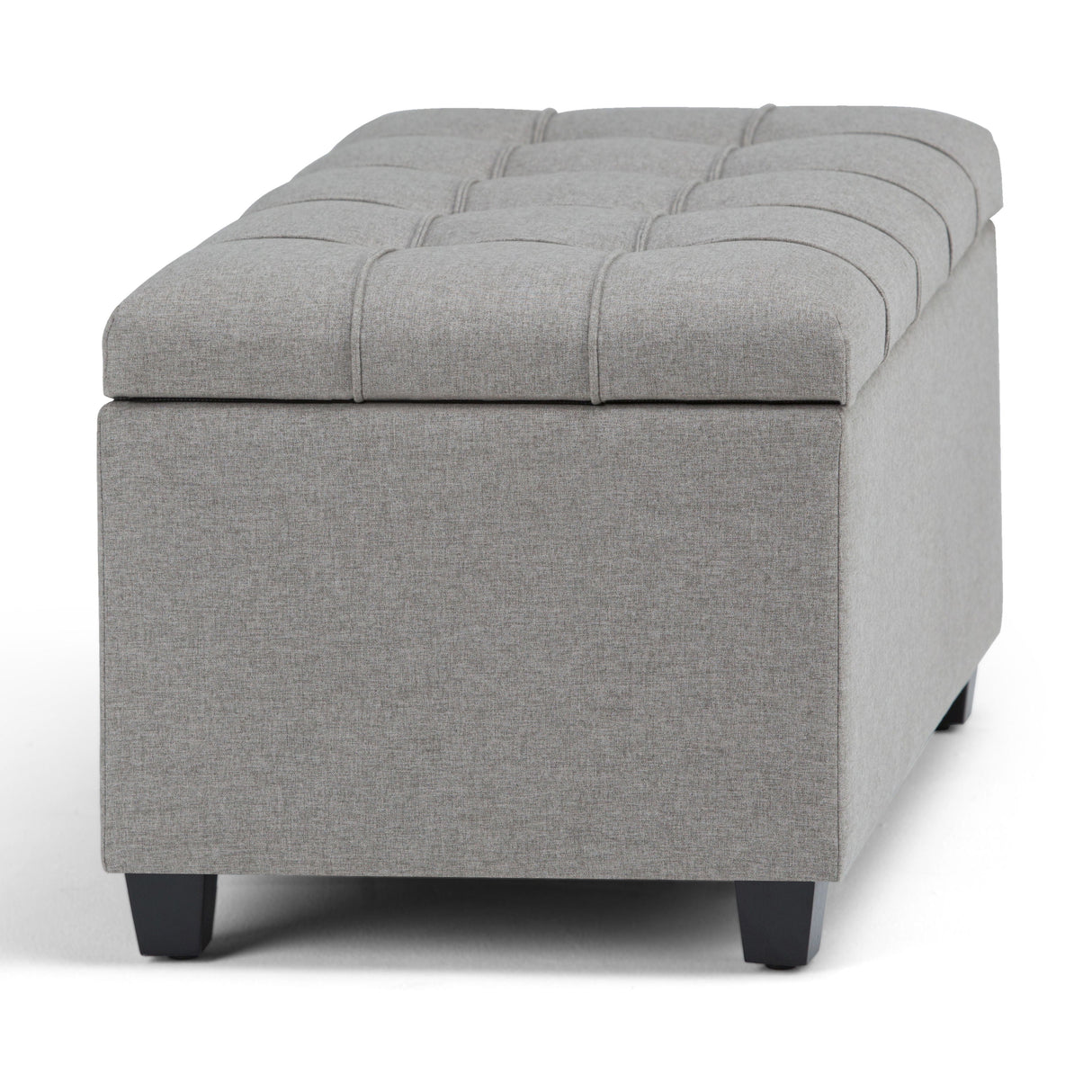 Sienna - Upholstered Storage Ottoman Bench by Couch.com