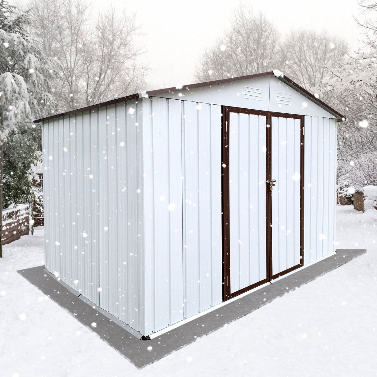 10' x 8' Garden Sheds Outdoor Storage Sheds by Couch.com