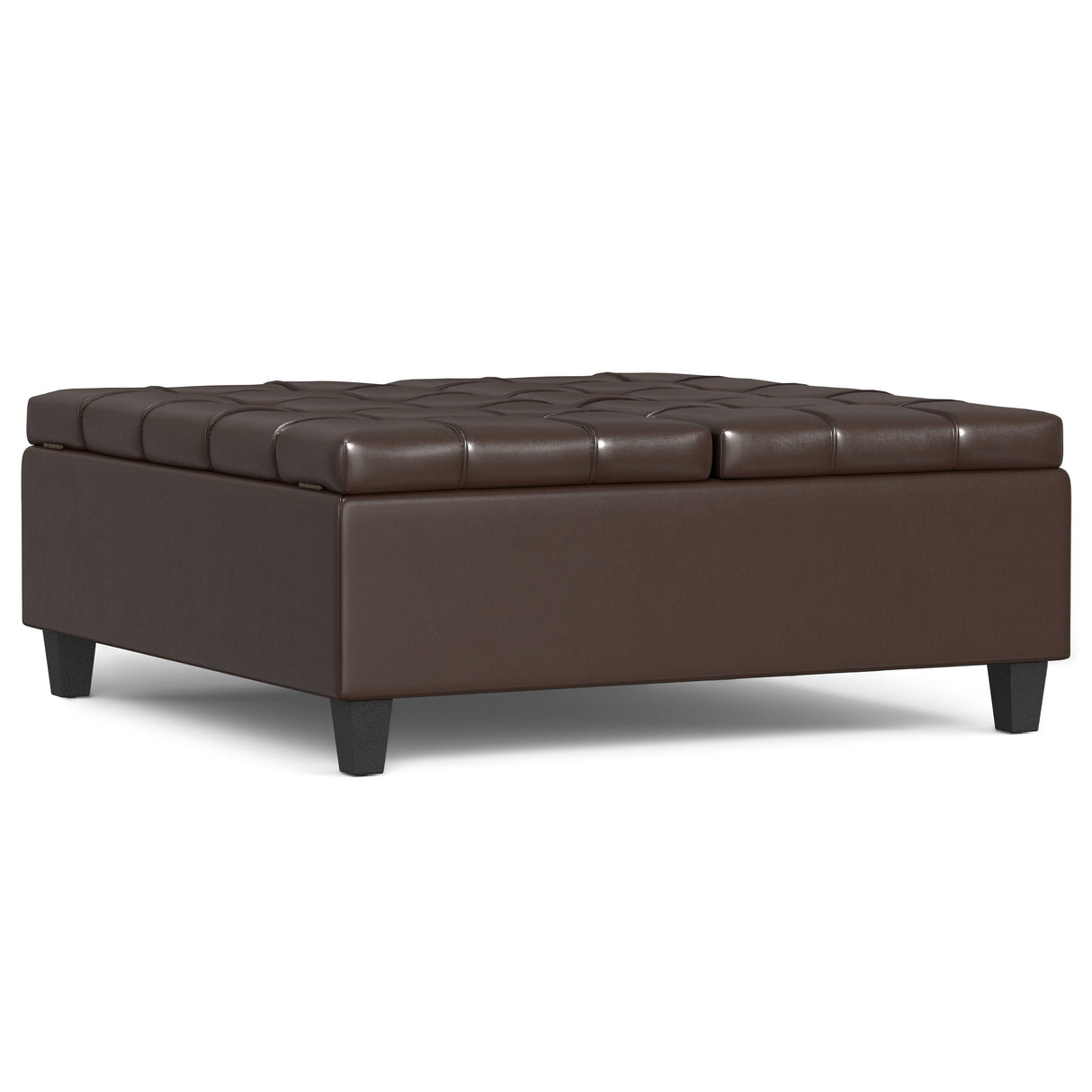 Harrison - Upholstered Coffee Table Storage Ottoman by Couch.com