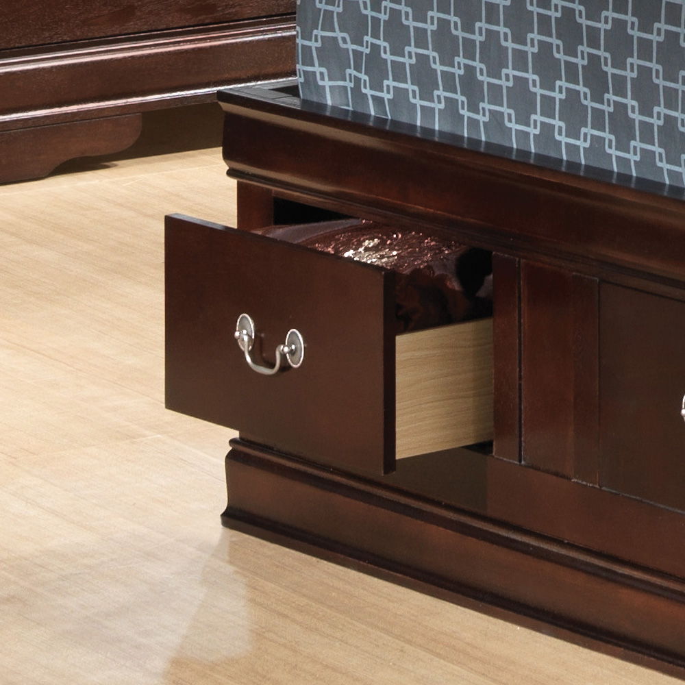 Louis Phillipe - Bookcase Storage Bed by Couch.com