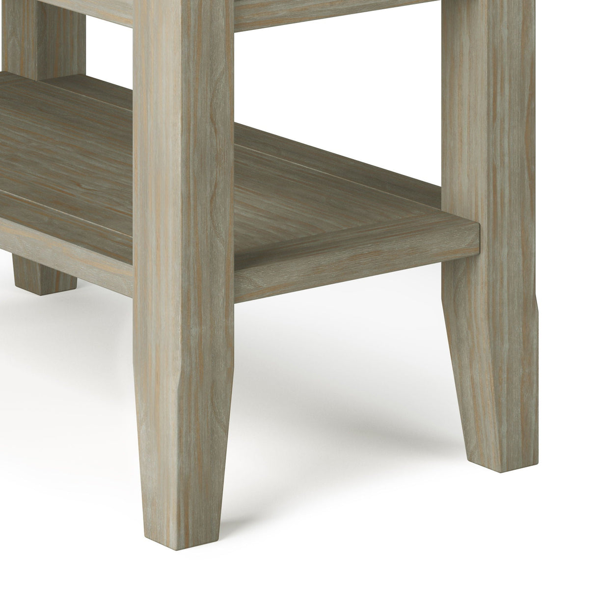 Acadian - Narrow Side Table, Handcrafted by Couch.com