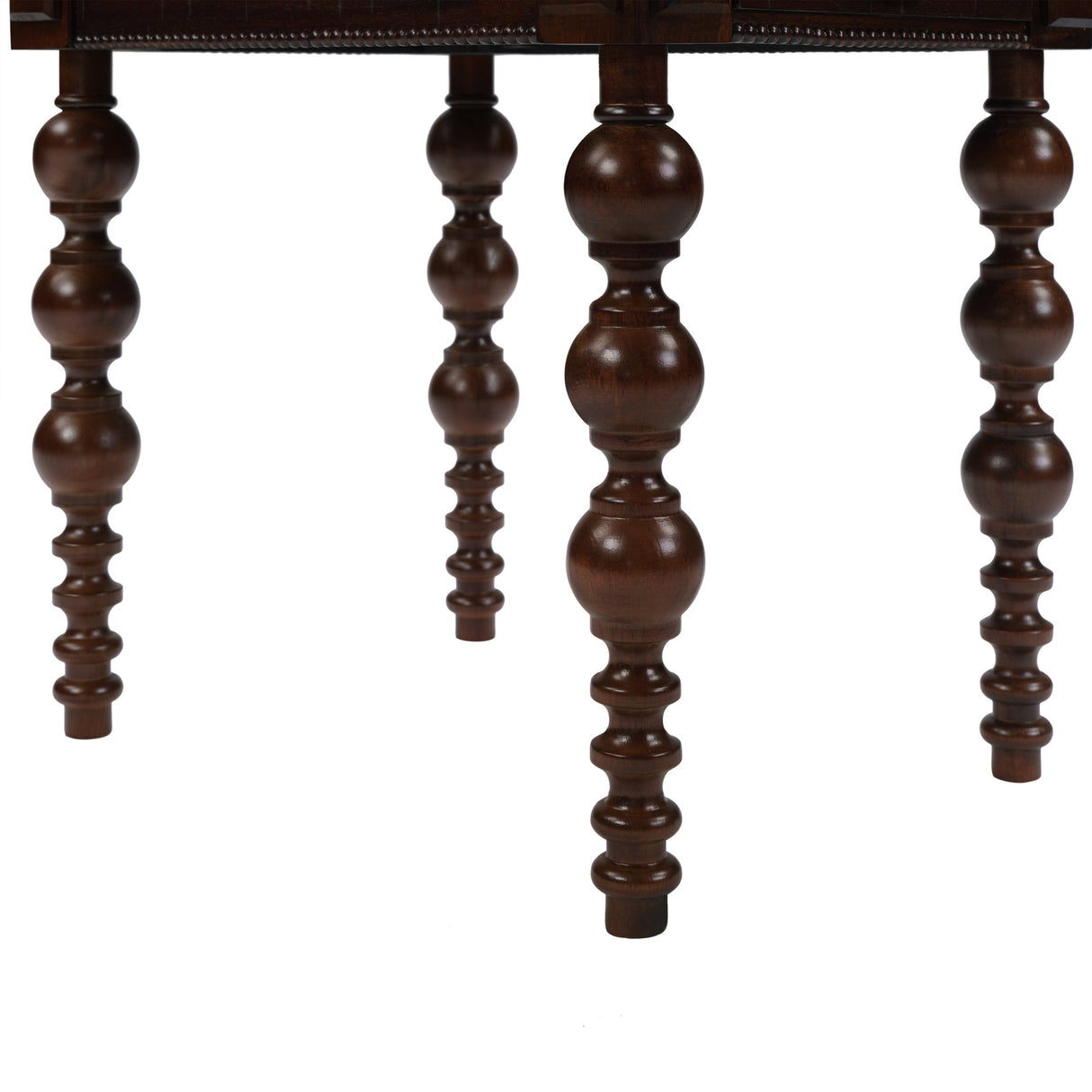 Solid Wood End Table with Drawer in Espresso Finish