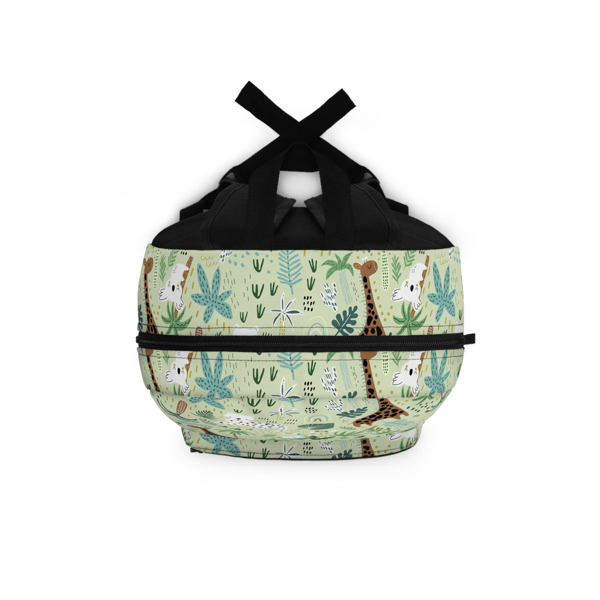 Kids Animals Green Backpack