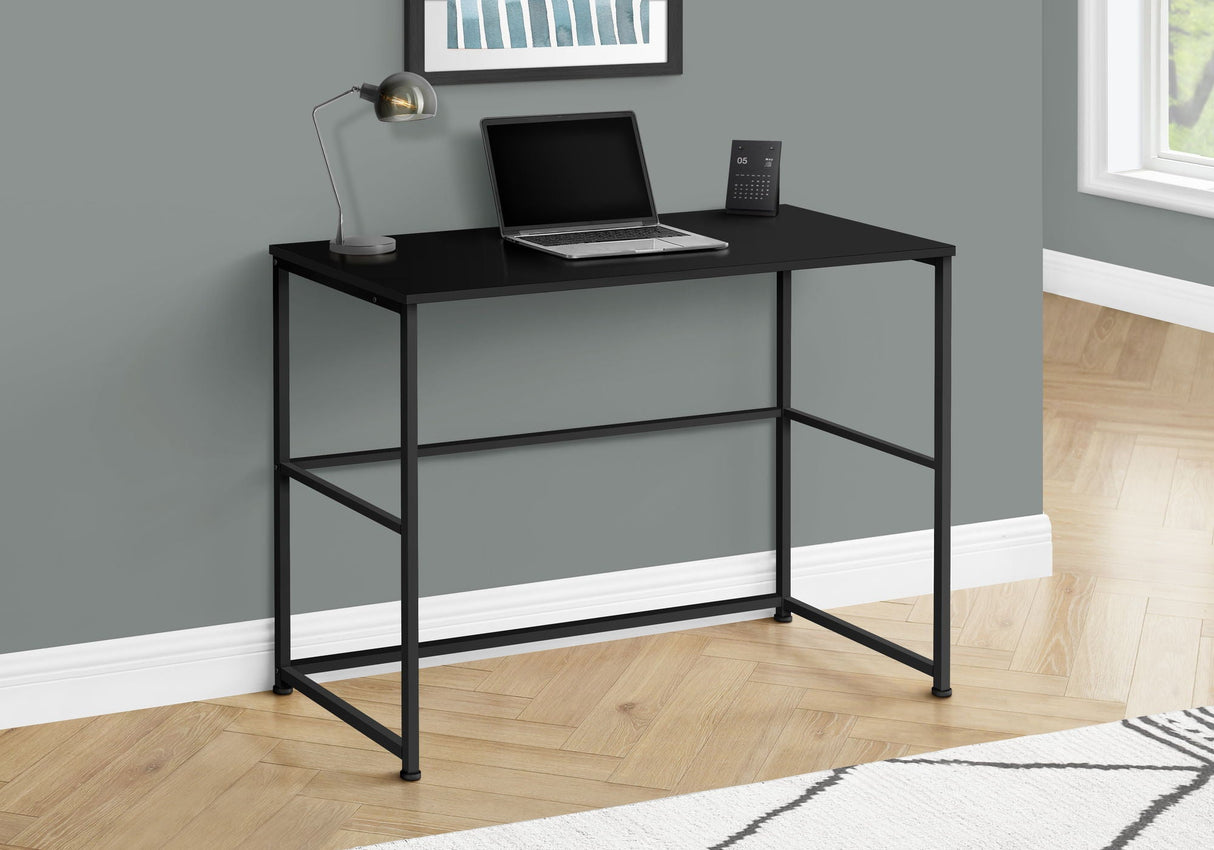 Computer Desk, Home Office, Laptop, Left & Right Set-Up, Storage Drawers, Work, Contemporary, Modern - Black by Couch.com