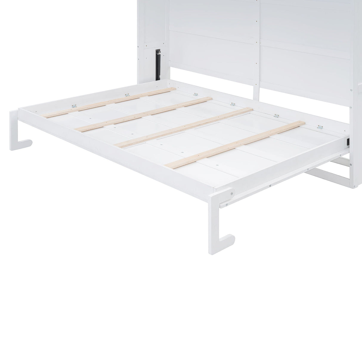 Murphy Modern Bed With Top Cabinets For Space Saving And Comfort by Couch.com