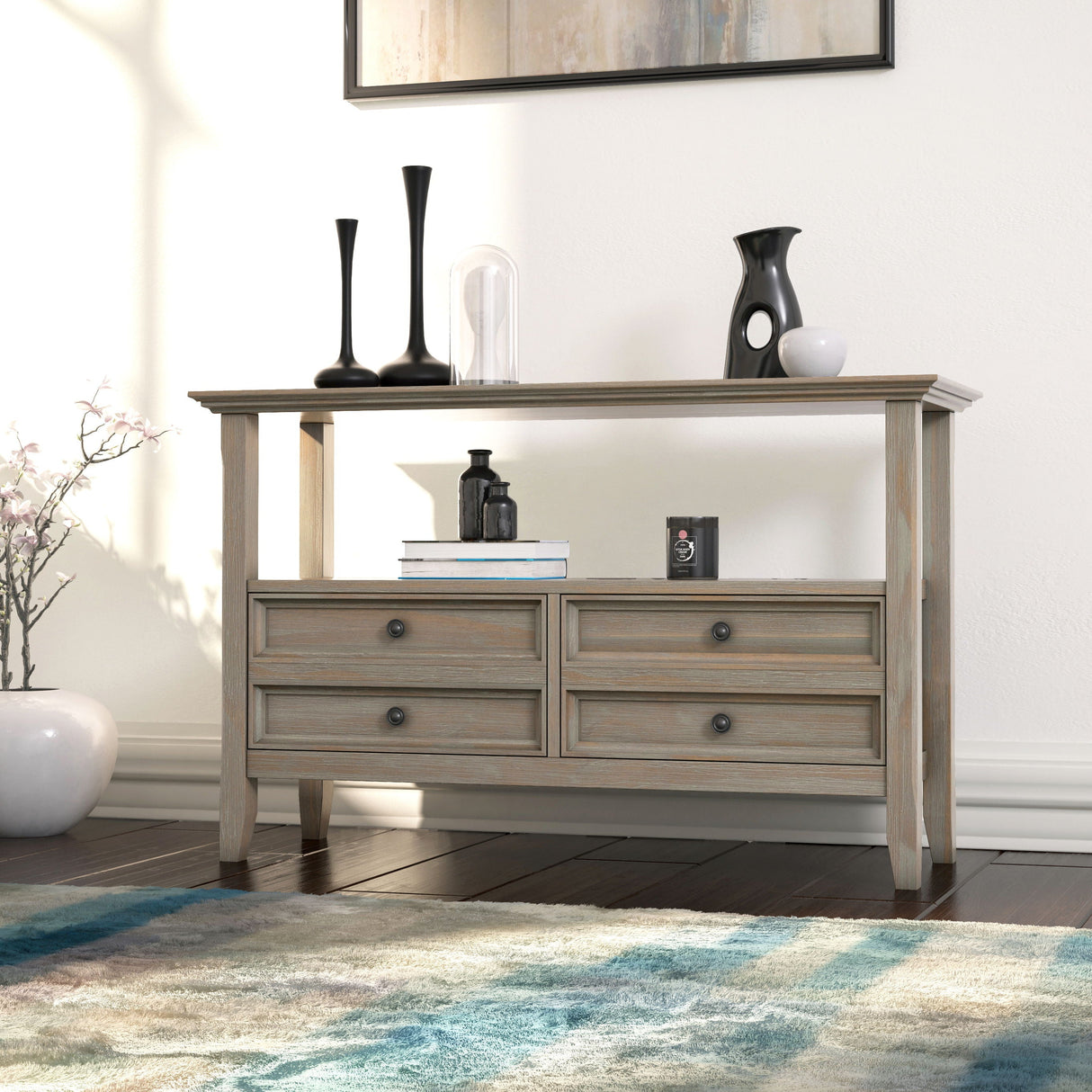 Amherst - Console Sofa Table, Handcrafted by Couch.com