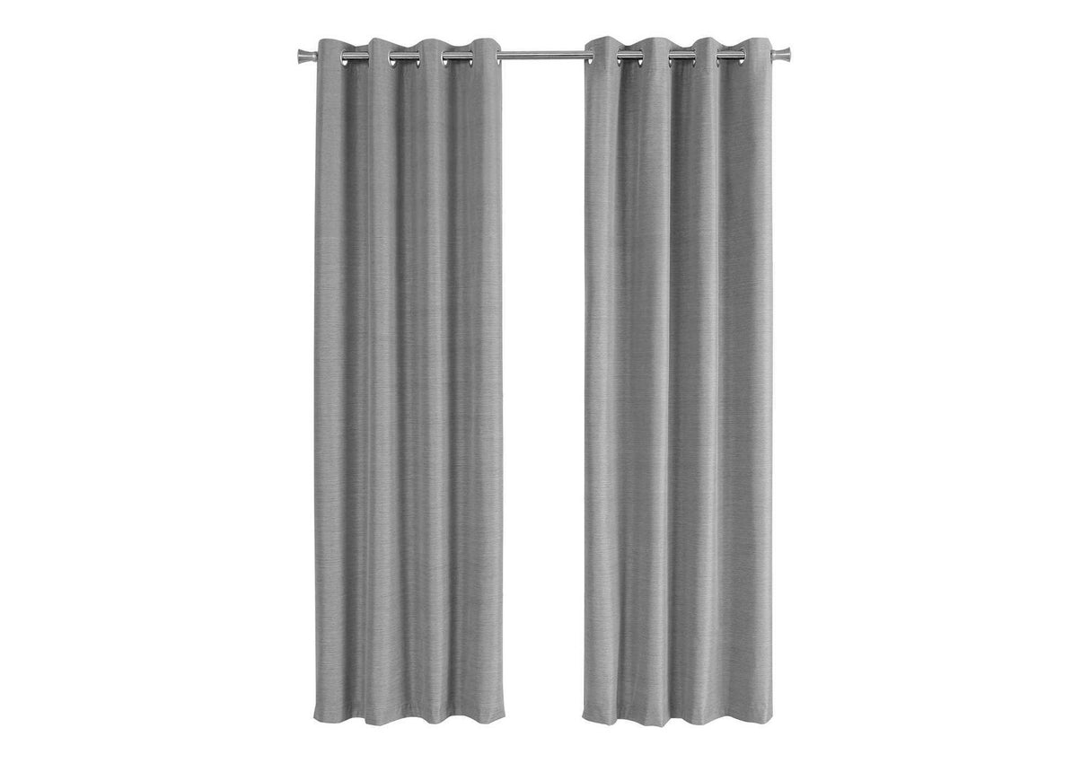 2 Pieces Set, Curtain Panel, Room Darkening, Grommet, Contemporary & Modern by Couch.com