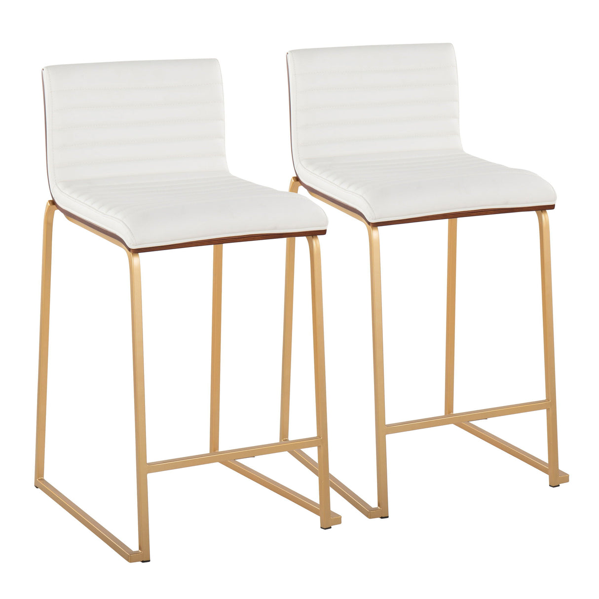 Mason Mara - Contemporary Design Fixed Height Counter Stool (Set of 2) by Couch.com