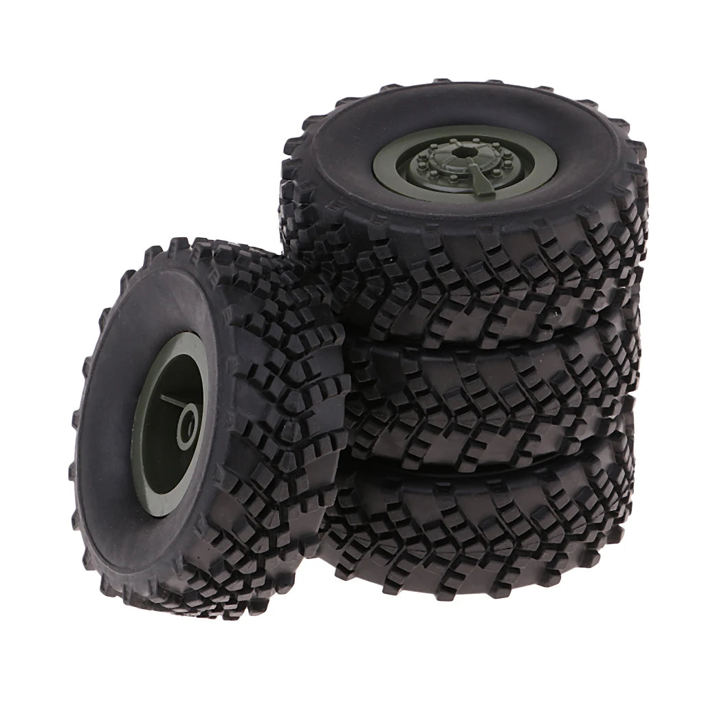 Rubber Tire & Wheel Set