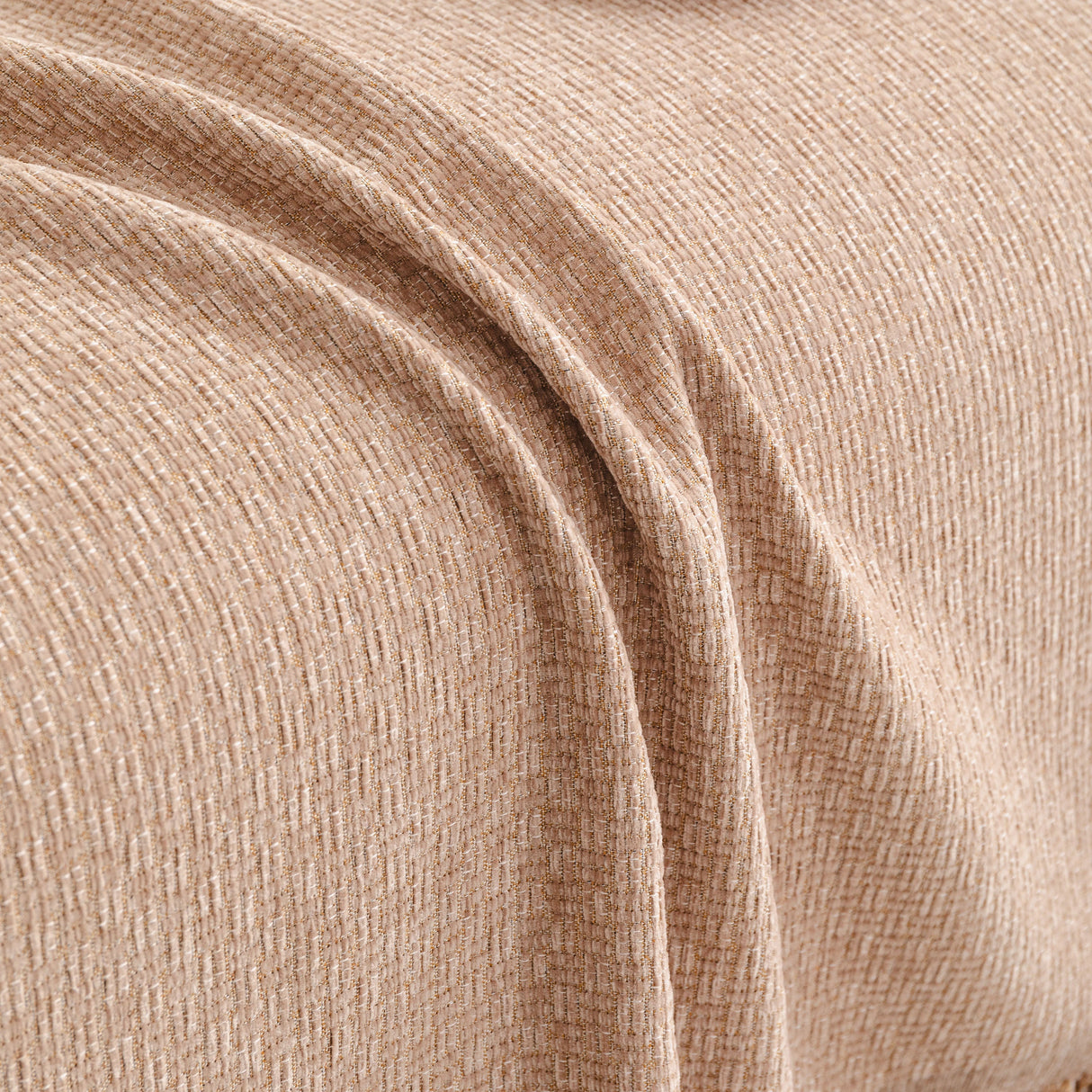 Textured Woven Modern Sofa Cover, Natural Blend Decorative Couch Throw Blanket