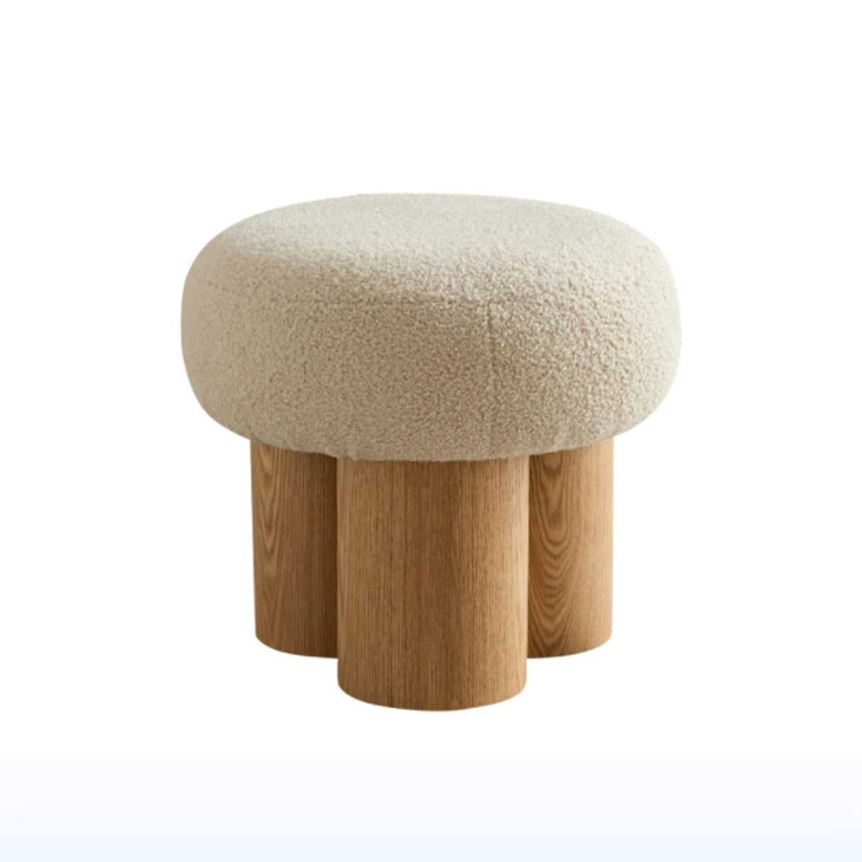Versatile Mushroom Stool With Cushion by Couch.com