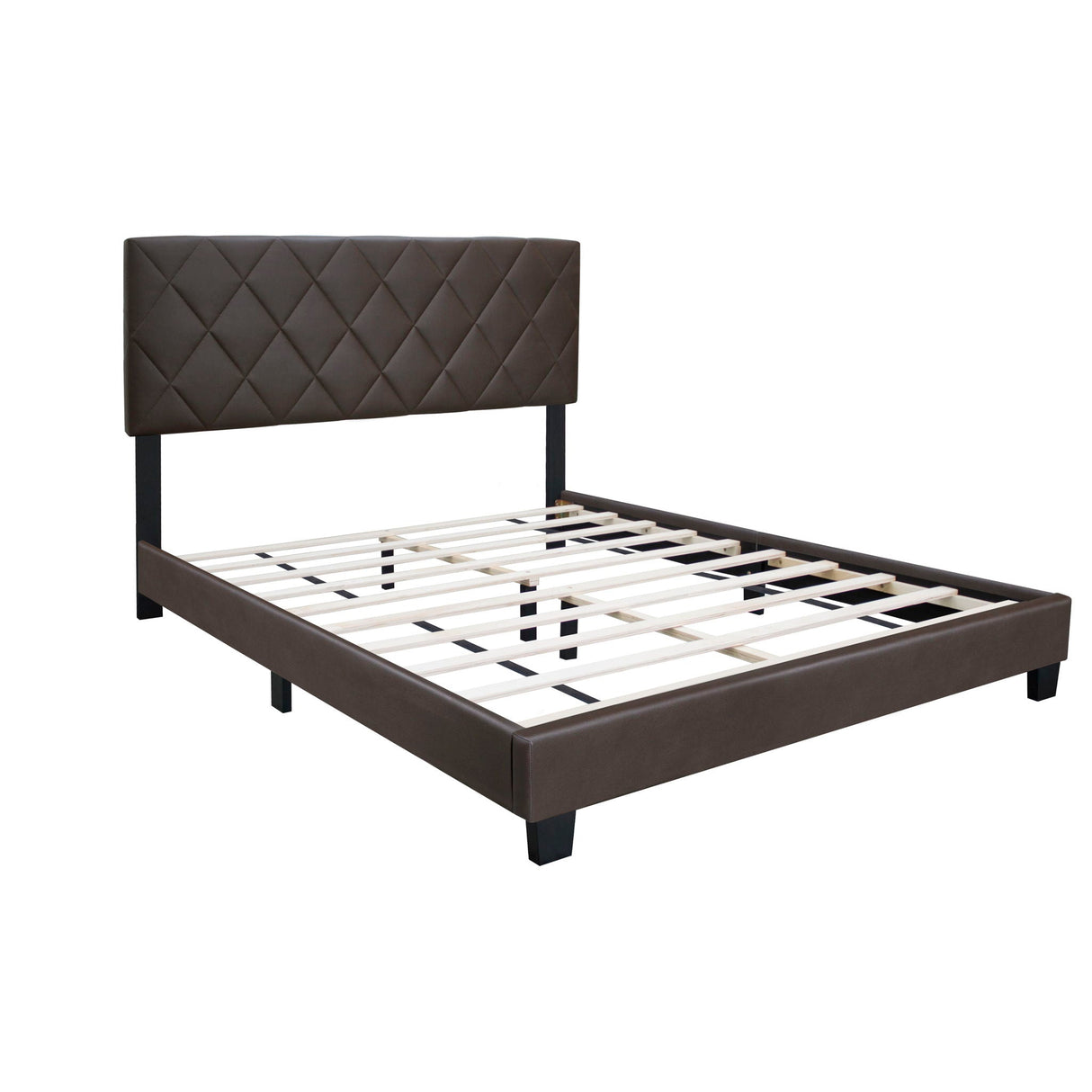 Queen Adjustable Upholstered Bed Modern Minimalist Top Styles by Couch.com