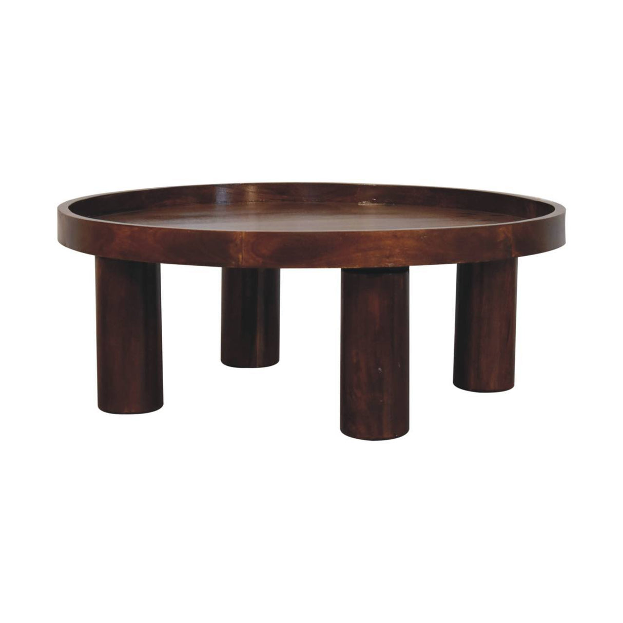 Crescent Coffee Table - Chestnut by Couch.com