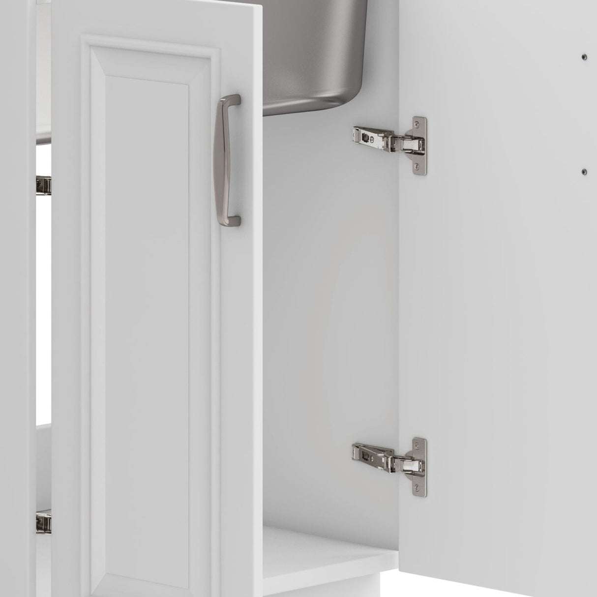 Darwin - Deluxe Laundry Cabinet With Pull-Out Faucet And Stainless Steel Sink by Couch.com