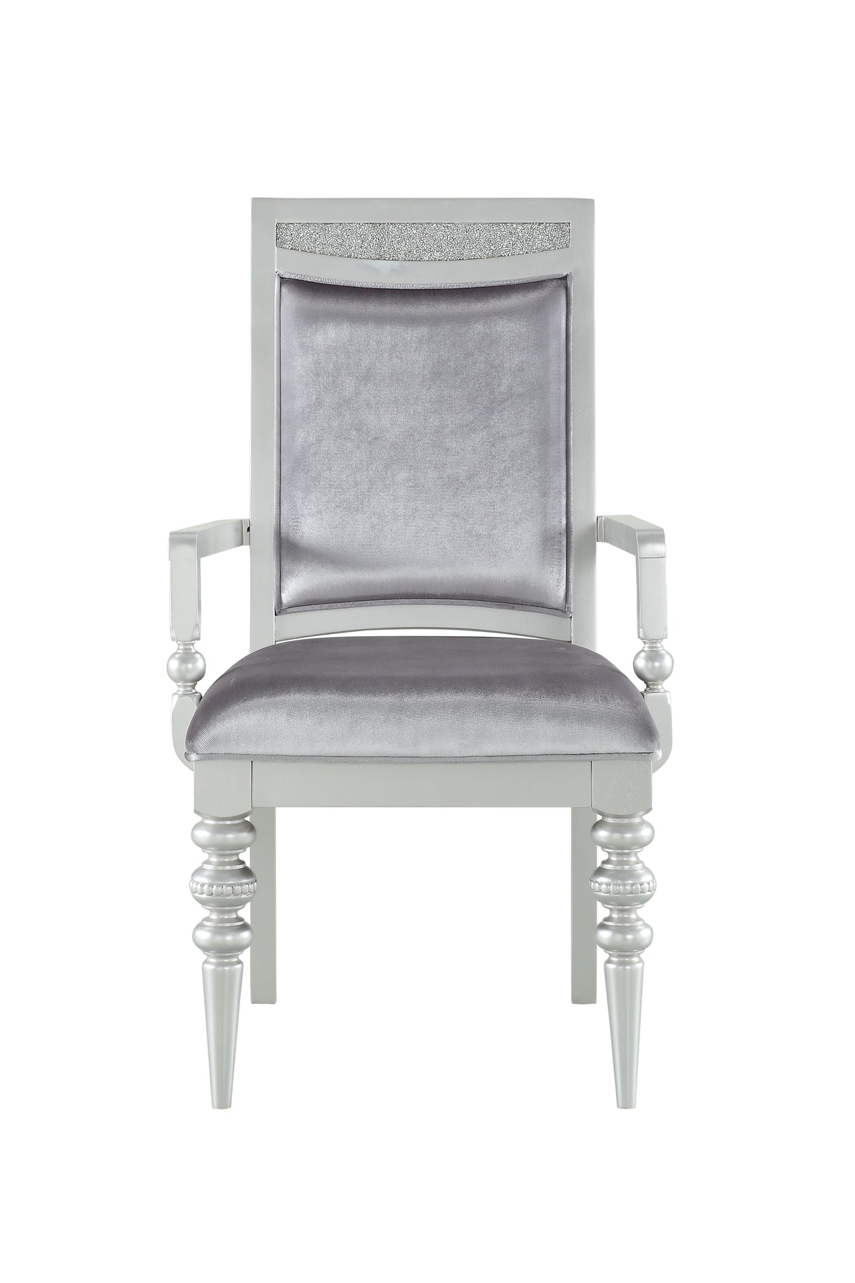 Maverick - Arm Chair (Set of 2) - Silver by Couch.com