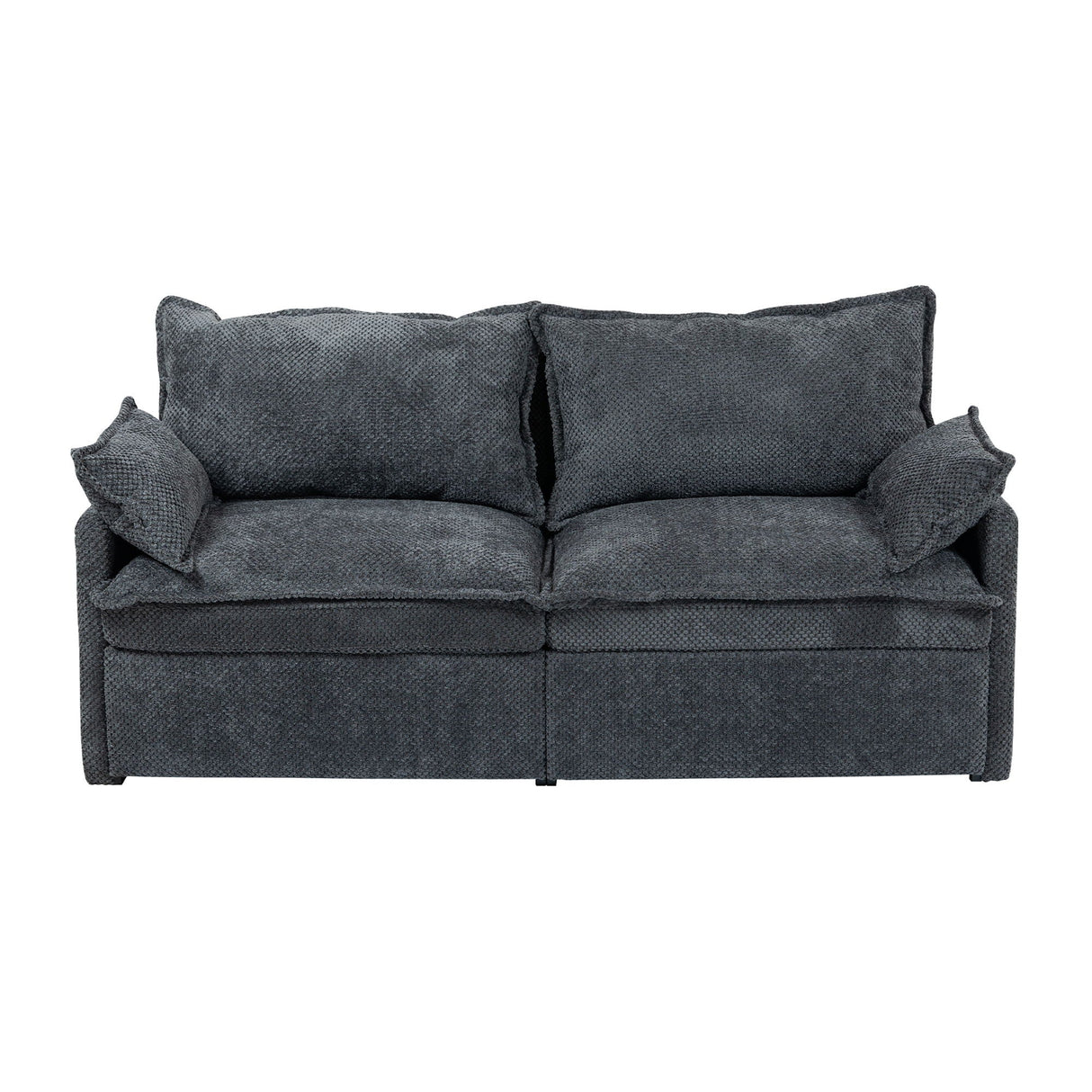 Pull Out Sofa Bed, Convertible Sleeper Sofa Couch, Side Storage, And USB / C - Type Charging Ports Chair