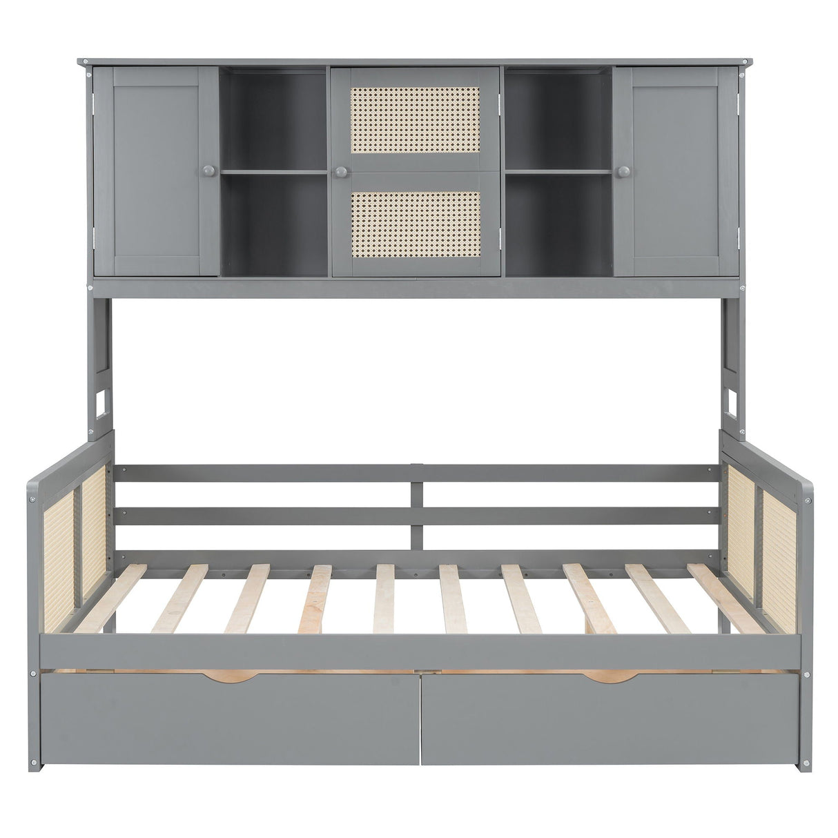 Daybed And All In One Cabinet And Shelf