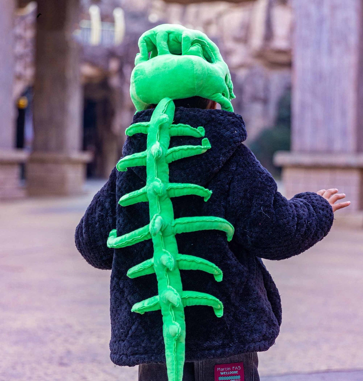 Chinese Dinosaur Garden Dinosaur Skeleton Dress Up Costume Props