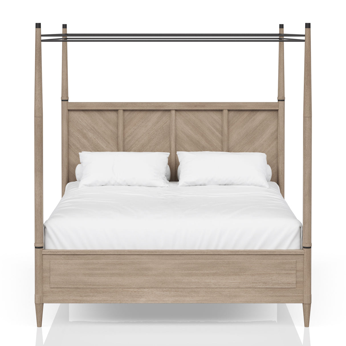Transitional Styling Canopy Bed by Couch.com