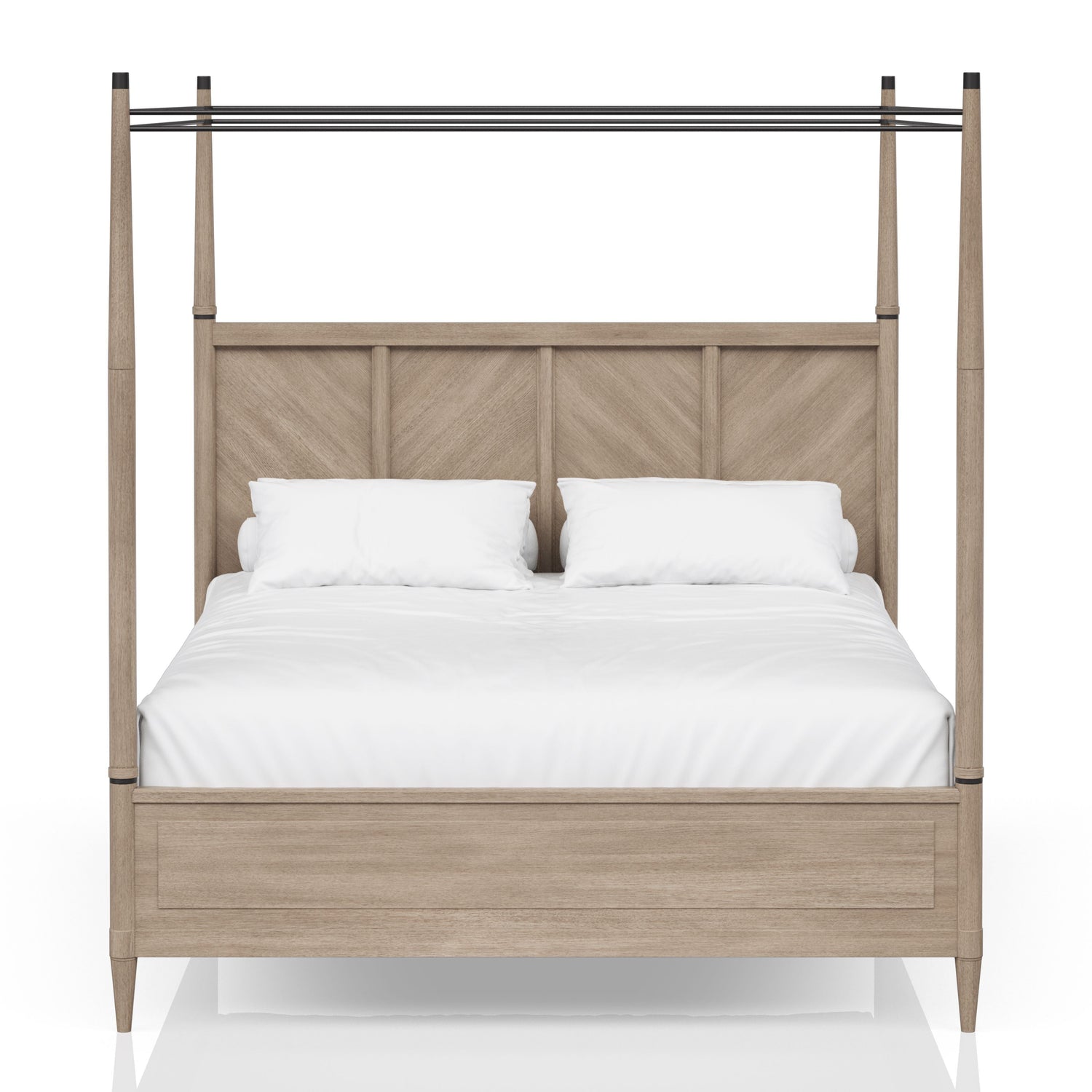 Transitional Styling Canopy Bed by Couch.com