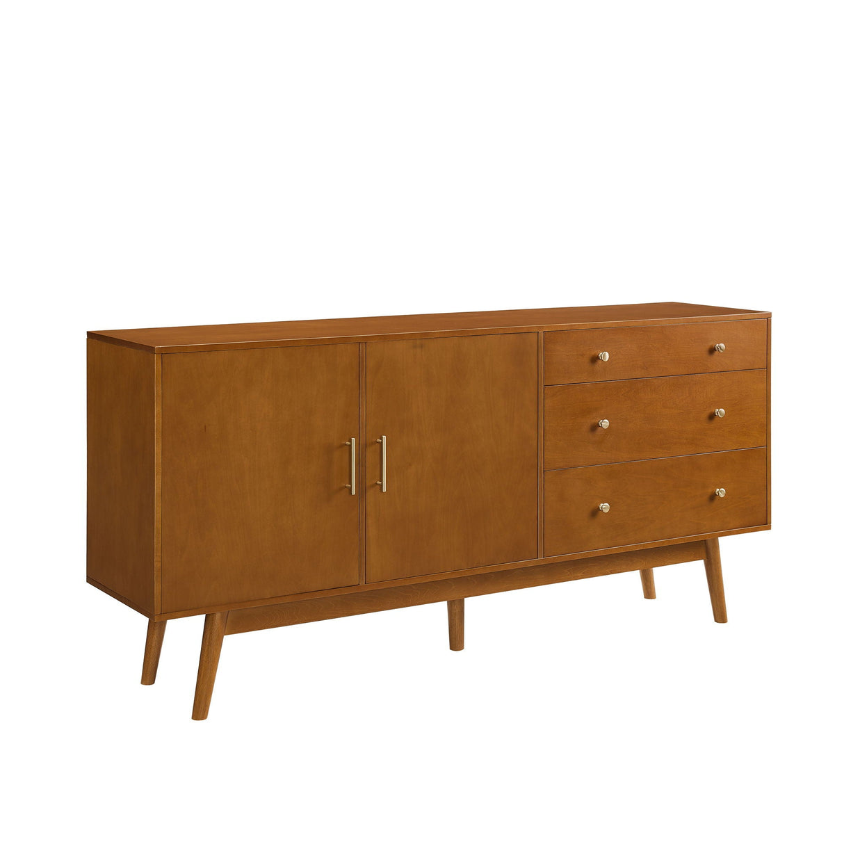 Mid-Century Modern Minimalist 2 Door Sideboard by Couch.com
