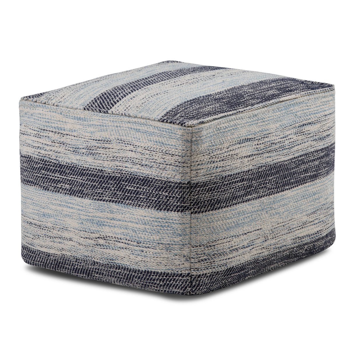 Clay - Square Pouf, Upholstered by Couch.com