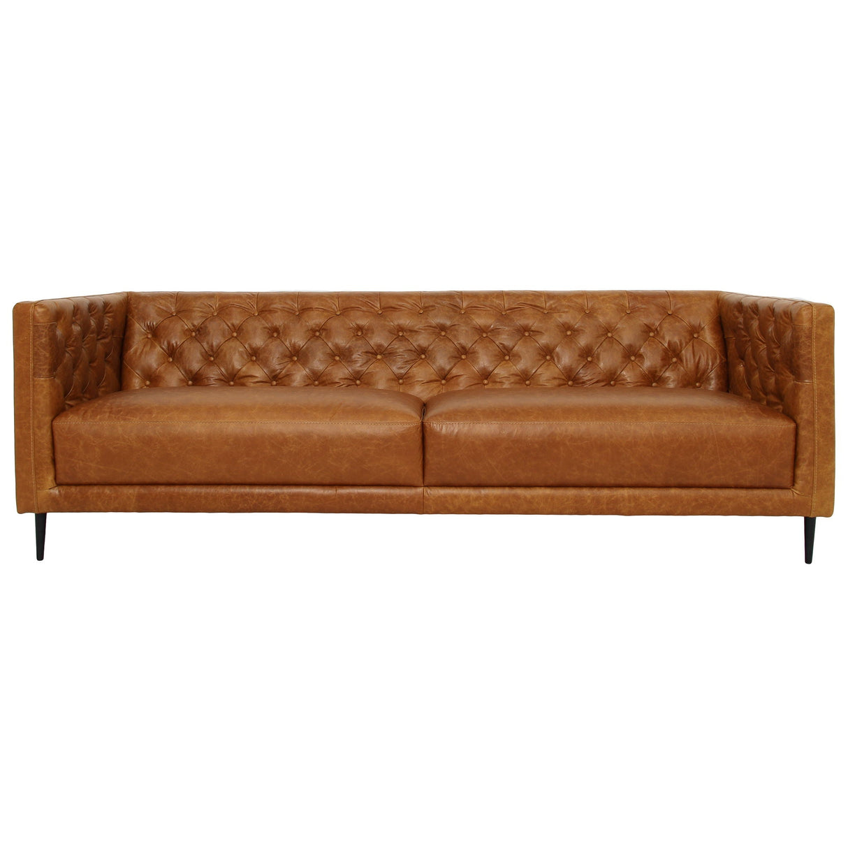 Vermont - Waxy Sofa - Cognac by Couch.com