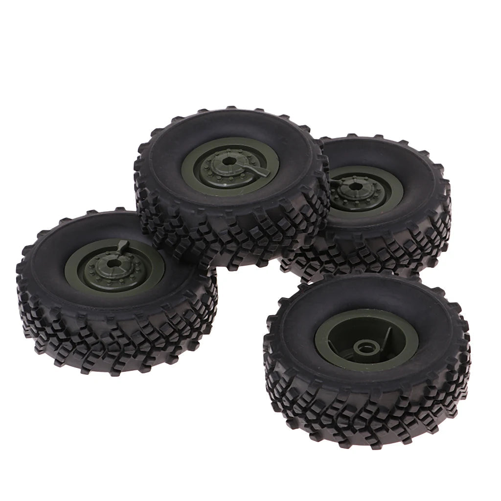 Rubber Tire & Wheel Set